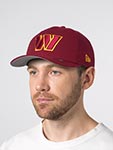 Бейсболка NEW ERA арт. 60691858 Washington Commanders NFL (бордовый)